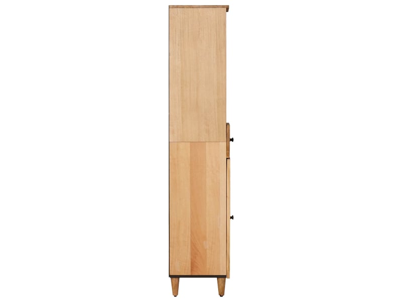  Cabinet de salle de bain, armoire salle de bain marron 38 x 33,5 x 160 cm cf65380  - Conforama D