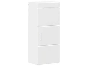 Armoire murale de salle de bain, cabinet de salle de bain tulum blanc 37 x 24,5 x 86 cm cf65199