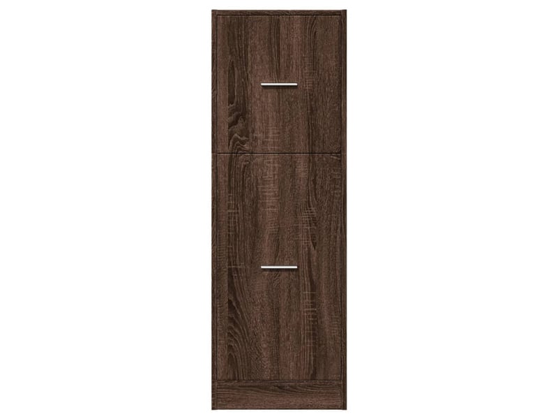  Armoire apothicaire chêne marron 40x41x118 cm bois d'ingénierie  - Conforama E