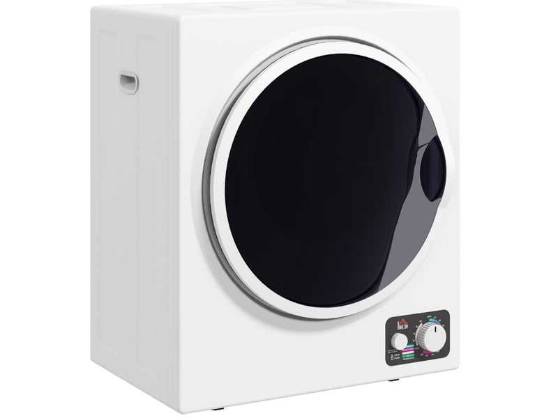  Sèche-linge compact 4 kg 49 x 40,5 x 60 cm blanc en plastique, à évacuation, pose murale ou libre  - Conforama A