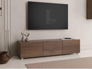 Meuble tv coloris marron 150 cm   