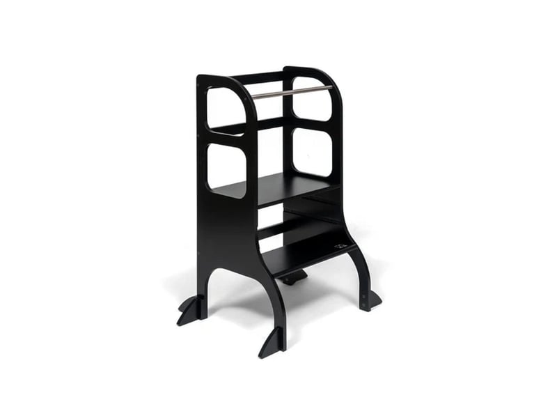  Tour d'apprentissage ajustable « step up », noir, support supplémentaire ASBLX - Conforama A