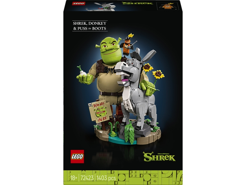  72423 shrek l'ane et le chat potté 72423 - Conforama A