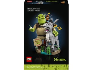 72423 shrek l'ane et le chat potté