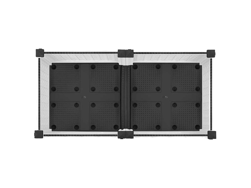  Jardinière - lit surélevé 80x40x23 cm polypropylène  - Conforama D