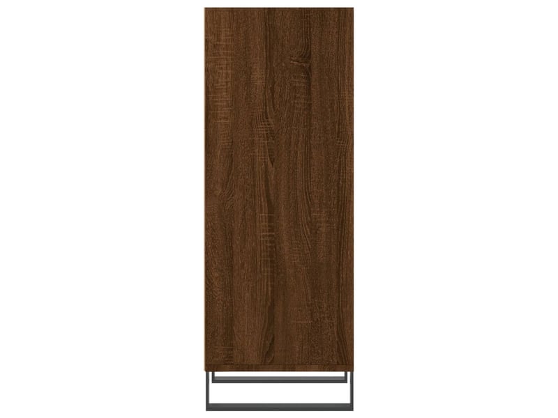  Buffet - bahut - meuble de rangement chêne marron 34,5x32,5x90 cm bois d'ingénierie  - Conforama E