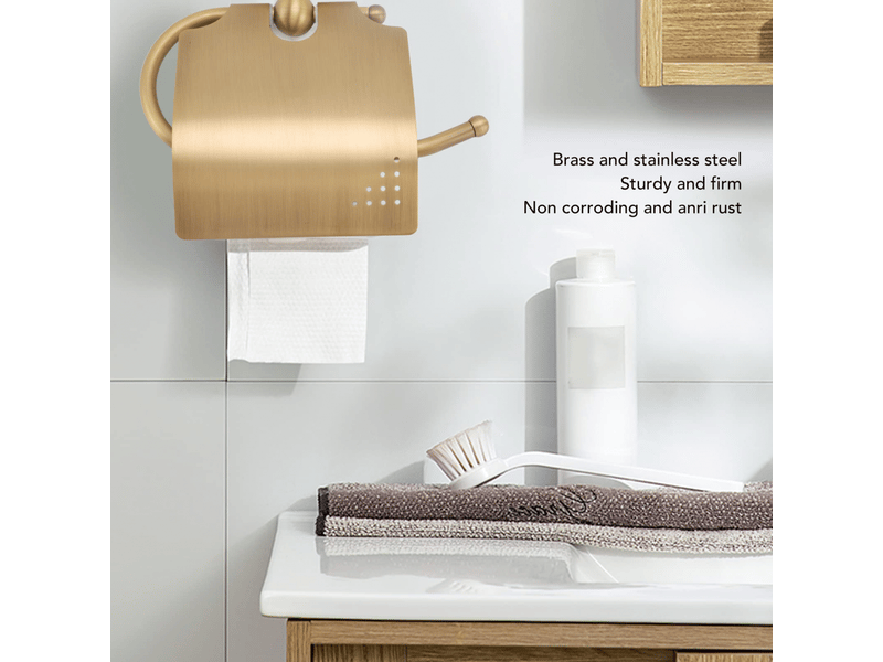  Porte-papier toilette de salle de bain, porte-papier toilette de style industriel, porte-rouleau de papier toilette mural, porte-serviettes mural pour  - Conforama E