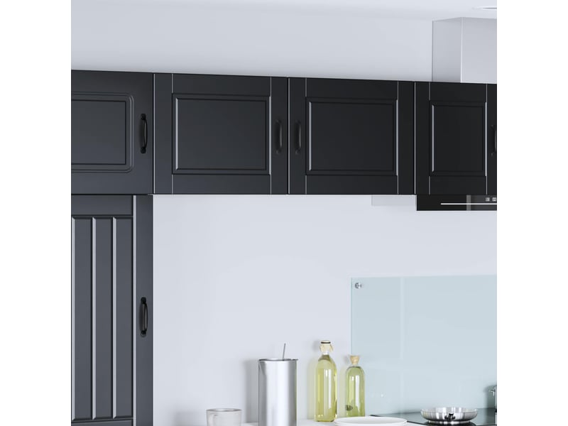 Meuble mural de cuisine, armoire de cuisine noir 50x31x40cm bois d'ingénierie shl9940  - Conforama B