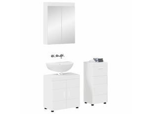 Ensemble de mobilier de salle de bain tulum 3 pièces cf64721