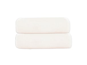 Lot 2 serviettes de bain 70x140 coton éponge