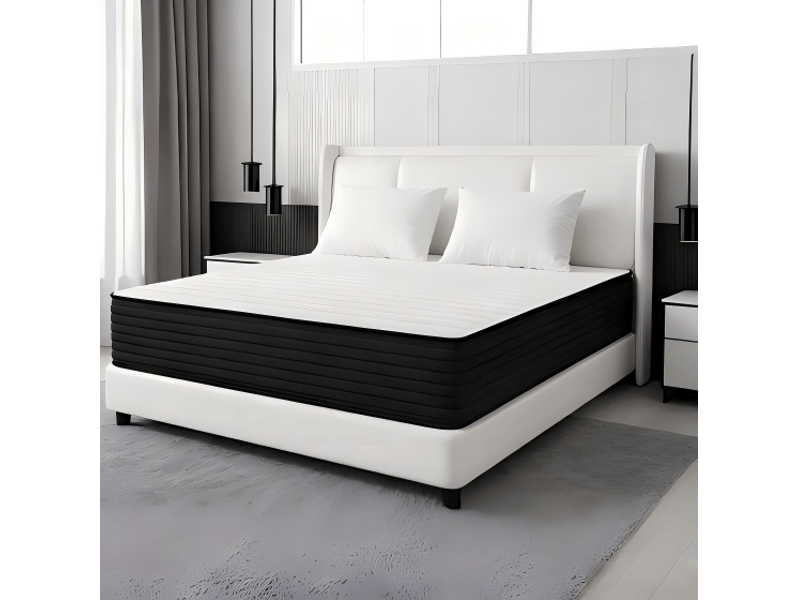  Matelas 140x190 mousse memo  - épaisseur 20 cm - zones de confort mousse adaptative luxueux - Conforama C