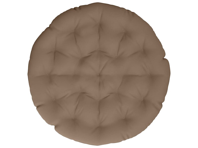  Coussin de chaise papasan, coussin d'assise vianen 100 % polyester taupe cf54247  - Conforama D
