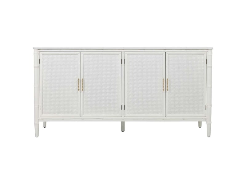  Buffet en bois blanc 178,5x45,5x89 cm h  - Conforama B
