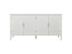 Buffet en bois blanc 178,5x45,5x89 cm h