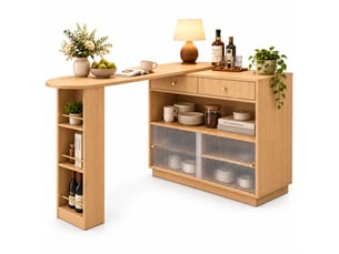 Bar coloris naturel   - 120 cm