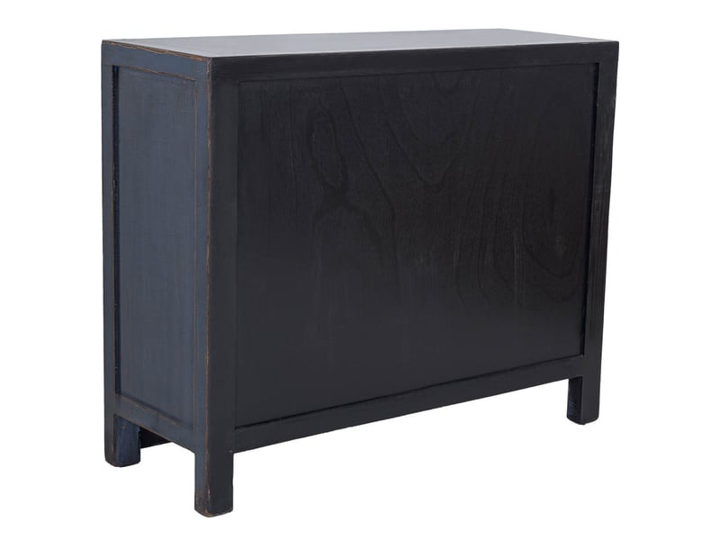  Buffet en bois bleu 104x38x85 cm h  - Conforama D