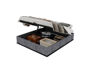 Sommier coffre 160x200 cm <strong>MODENUIT </strong> <strong></strong>  vendu avec sommier et matelas