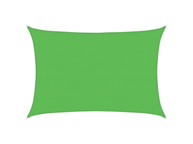  Voile d'ombrage - voile d'ombre - voile parasol 160 gm² vert clair 5x7 m pehd  - Conforama A