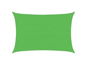 Voile d'ombrage - voile d'ombre - voile parasol 160 gm² vert clair 5x7 m pehd