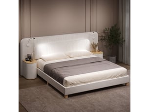 Lit 2 places 180x200 cm <strong></strong>  <strong>OPULERANE TRADING LTD</strong> coloris beige