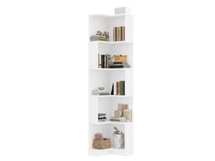 Bibliotheque coloris  blanc  <strong>OKWISH</strong> <strong></strong> - 63.5 cm x 175 cm