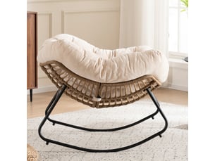 Fauteuil fixe  <strong>ROLIPO</strong> Tissu beige