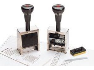 Reiner timbre numéroteur folioteur b6 métal caractère h 4,5 mm