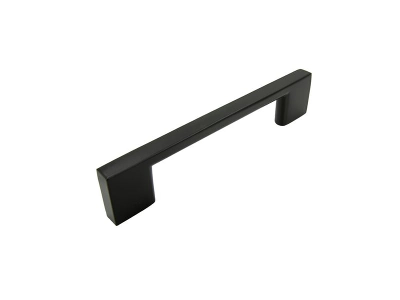10 poignées de meubles métalliques noires de 96 mm - Conforama B