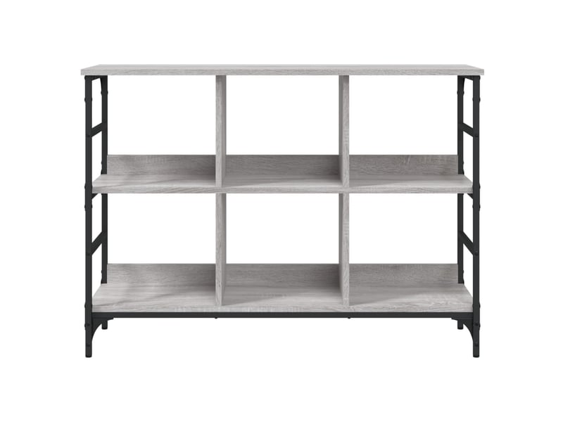  Buffet - bahut - meuble de rangement sonoma gris 102x32x73,5 cm bois d'ingénierie  - Conforama D