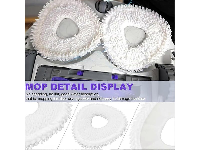  32pcs replacement kits for narwal freo z ultra vacuum cleaner accessories roller side brush hepa filter mop pad dust bag  - Conforama D