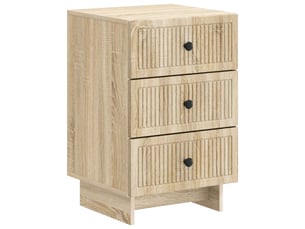 Vidaxl cabinet de chevet avec tiroir chêne sonoma 43 x 41 x 66,5 cm