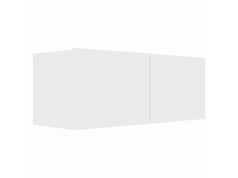  Ensemble de meubles tv - banc tv - meuble de rangement 6 pcs blanc bois d'ingénierie  - Conforama C