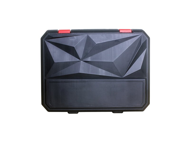  Coffret d'outils 238 pièces 45,5 x 35,5 x 8,9 cm noir et rouge en acier au carbone avec serrure  - Conforama C