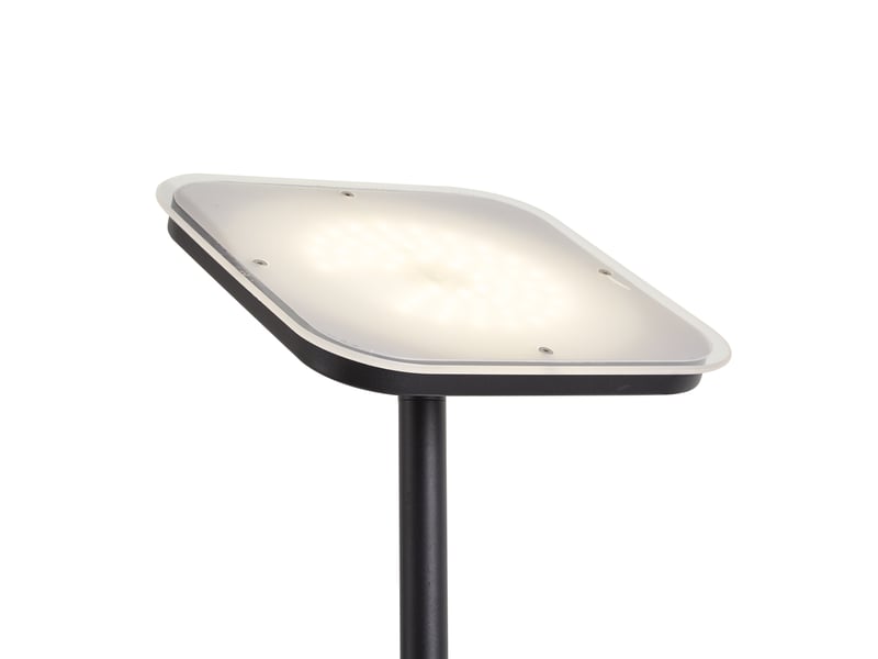 Lampadaire moderne noir avec led dimmable incluse - divana  - Conforama B