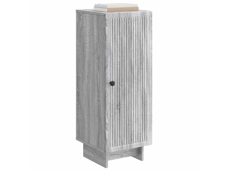  Buffet - bahut - meuble de rangement sonoma gris 33 x 34,5 x 90 cm bois d'ingénierie  - Conforama C