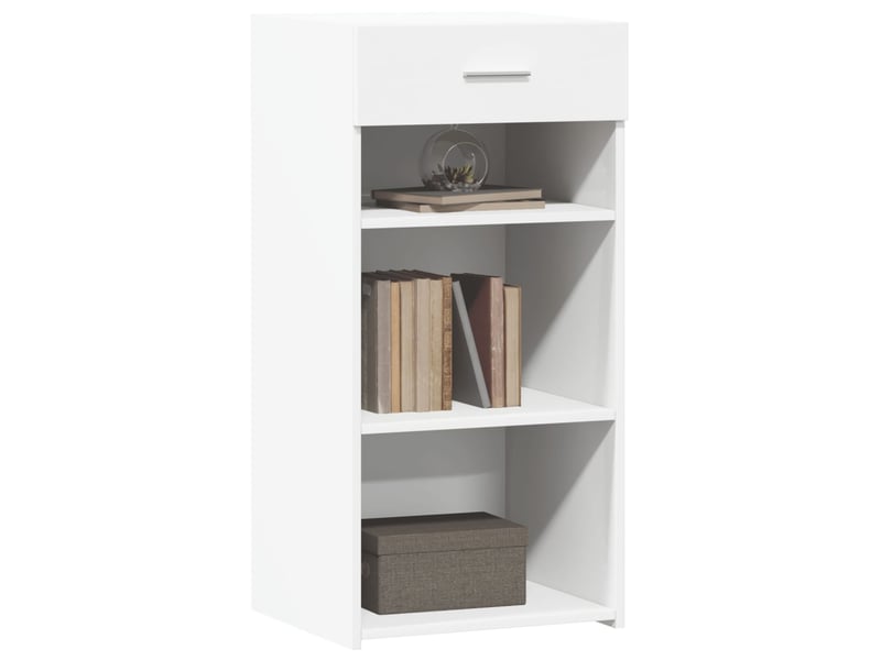  Buffet - bahut - meuble de rangement blanc 45x42,5x93 cm bois d'ingénierie  - Conforama C