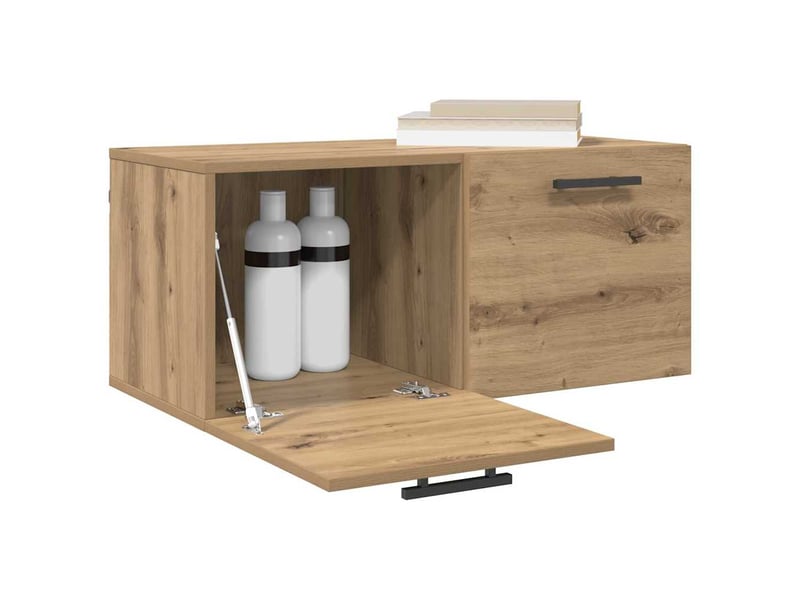  Meuble mural, meuble de rangement salon 80 x 36.5 x 35 cm bois d'ingénierie shl751  - Conforama C