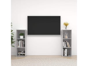 Meuble tv coloris gris  <strong></strong>  <strong></strong>
