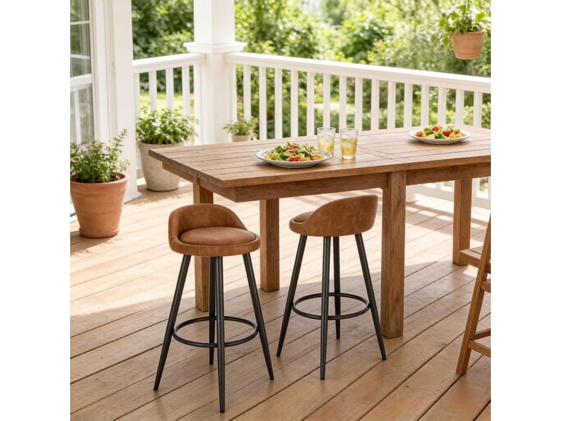 Tabouret de bar élégance 1 pièce, chaise confortable de table, salle à manger et cuisine - Conforama D