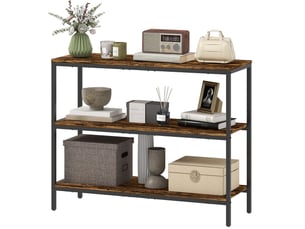 Console 0 tiroir(s)  coloris marron <strong>VIVRYN</strong> <strong></strong> - longueur 101 cm - 35 cm
