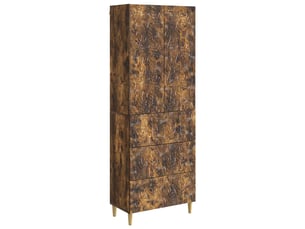 Armoire <strong></strong> <strong></strong> coloris bois clair largeur 66 cm