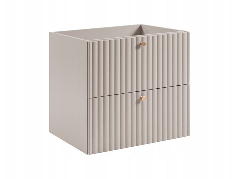  Meuble sous vasque suspendu bello cachemire 60 cm  - Conforama D