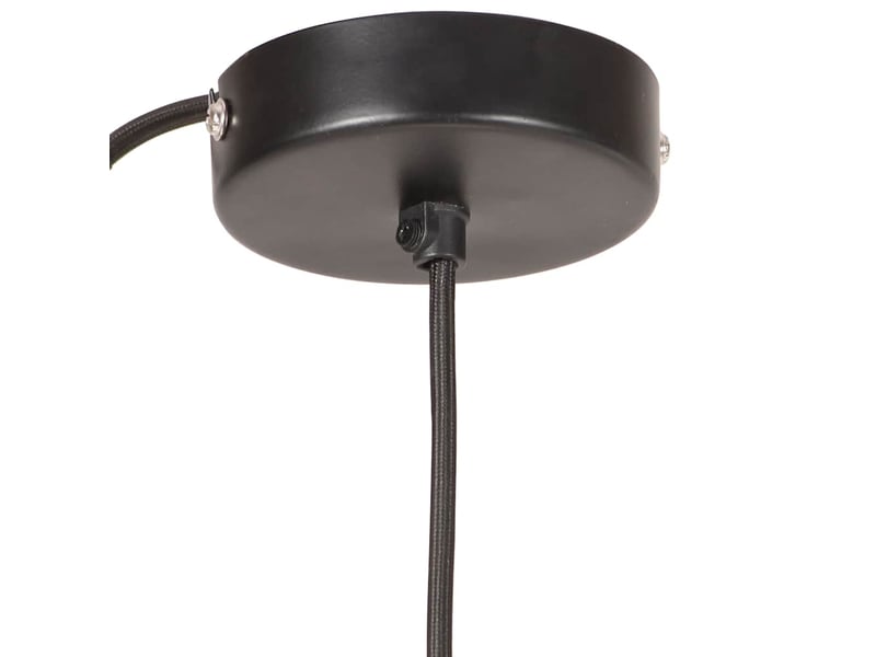  Lampe suspendue, suspension luminaire 25 w noir rond 17 cm e27  - Conforama E
