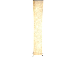 Lampadaire 25x25x129 cm 3 niveaux métal blanc