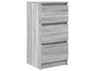 Buffet - bahut - meuble de rangement sonoma gris 37,5x35x76 cm bois d'ingénierie