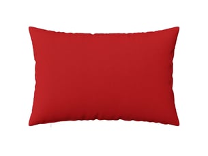Lot de 6 housses de coussin heerlen rouge 50 x 80 cm tissu cf49727