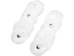 Attaches duvet - clips coton 6 cm - pour couettes universelles - 30 pièces