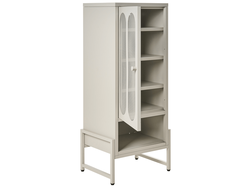  Commode soletta métal beige  - Conforama D