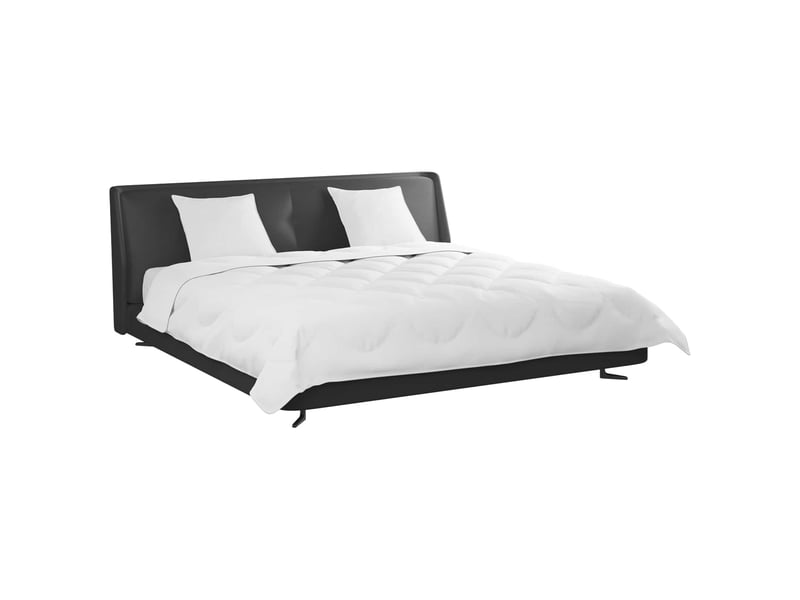 Couette avec oreillers avec oreiller 3 pièces - duvet blanc microfibre - Conforama C