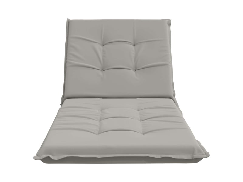 Coussin de transat, coussin pour bain de soleil gemert 100 % polyester gris 190 x 70 x 9 cm cf56149 - Conforama D